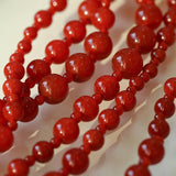 Red Agate Crystal Long Necklaces - floysun