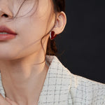 Red Drip Glaze Collection – Folded Love Hearts for a Special Elegance - floysun
