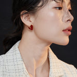Red Drip Glaze Collection – Folded Love Hearts for a Special Elegance - floysun