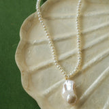Simple Baroque Pearl Necklaces - floysun