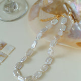 Special Shaped Baroque Pearls Collarbone Necklace - floysun