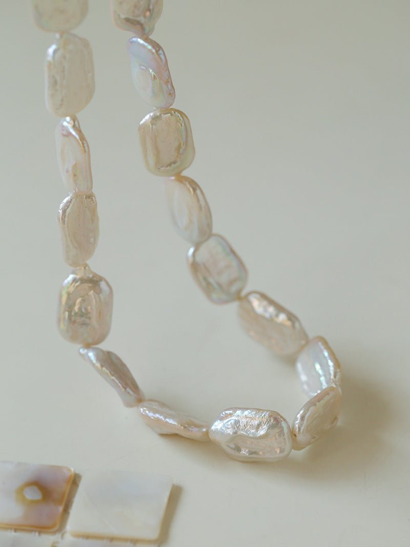 Special Shaped Baroque Pearls Collarbone Necklace - floysun