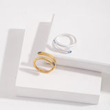 Sterling Silver Minimalist Sapphire Rings - floysun