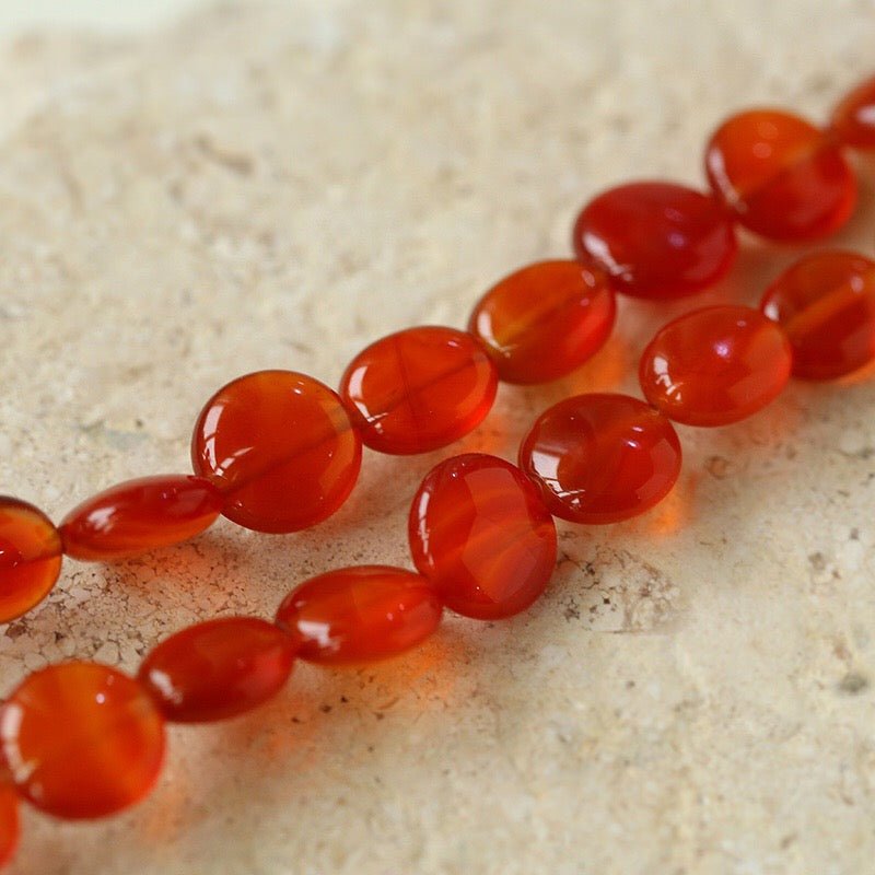 Timeless Elegance: Red Agate and Baroque Pearl Bracelet - floysun