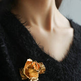 Vintage Rose Pin Brooch - floysun