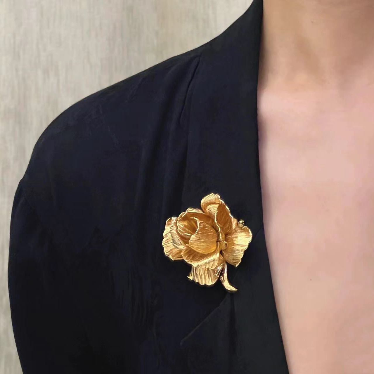 Vintage Rose Pin Brooch - floysun