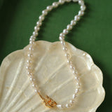 Water Drop Baroque Pearl Necklace - floysun