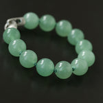 Natural Green Aventurine Beaded Bracelet - close-up detail | Floysun