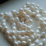 114cm Infinite Wrap Baroque Pearl Necklace - Versatile Natural Freshwater Pearl Chain - floysun