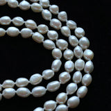 114cm Infinite Wrap Baroque Pearl Necklace - Versatile Natural Freshwater Pearl Chain - floysun