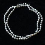114cm Infinite Wrap Baroque Pearl Necklace - Versatile Natural Freshwater Pearl Chain - floysun