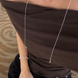 Minimal Lace Hollow Adjustable Pull Bracelet