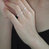 Double Pearl Handmade Ring