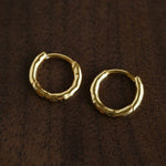 2 - in - 1 Detachable Solitaire Huggie Earrings - Petite 925 Sterling Silver Small Hoop - floysun