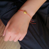 2026 Lucky Koi Red Spinel Red String Bracelet - floysun