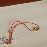2026 Lucky Koi Red Spinel Red String Bracelet - floysun