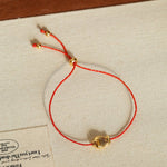 2026 Lucky Koi Red Spinel Red String Bracelet - floysun