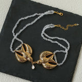 2026 Spring Flying Bird & Dove Necklace - floysun