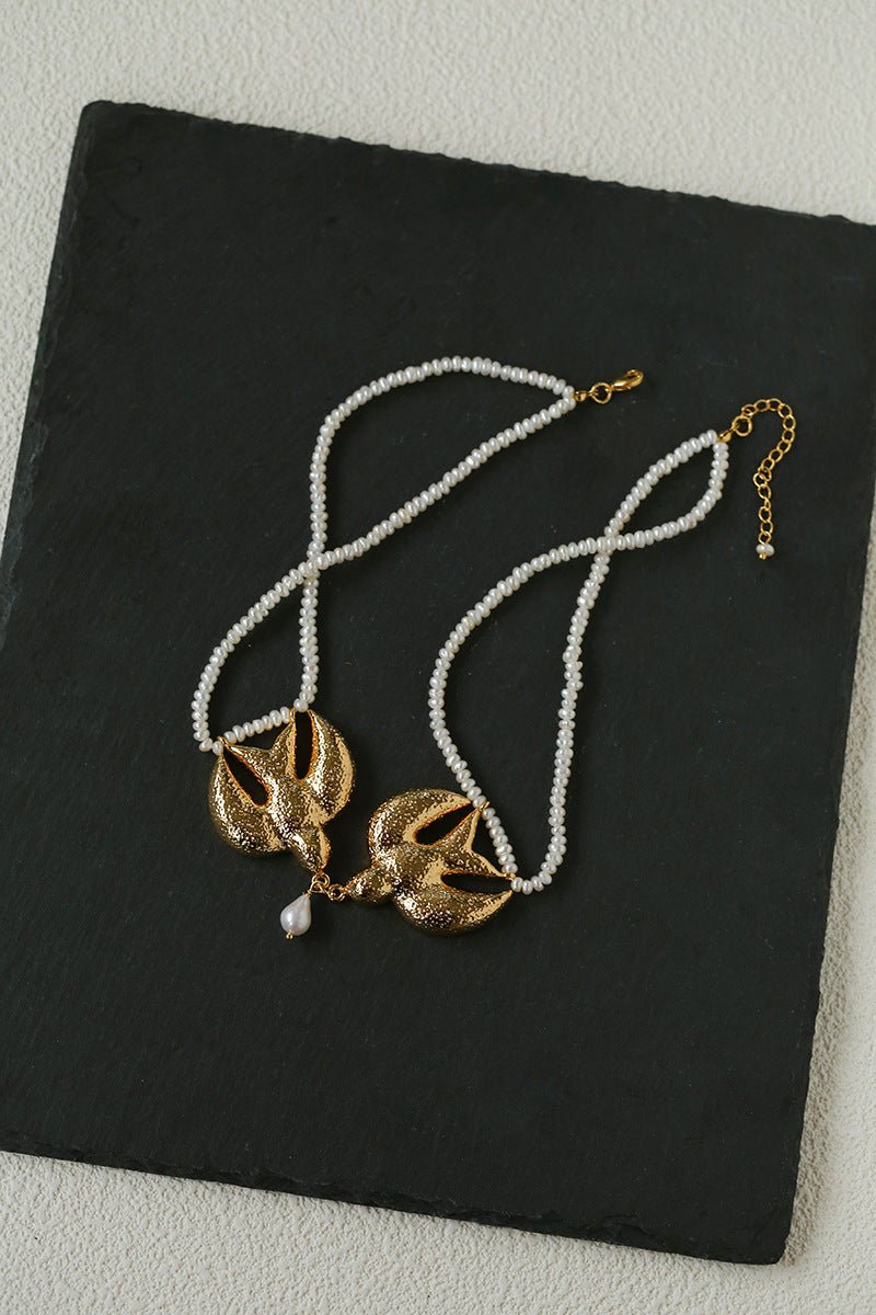 2026 Spring Flying Bird & Dove Necklace - floysun