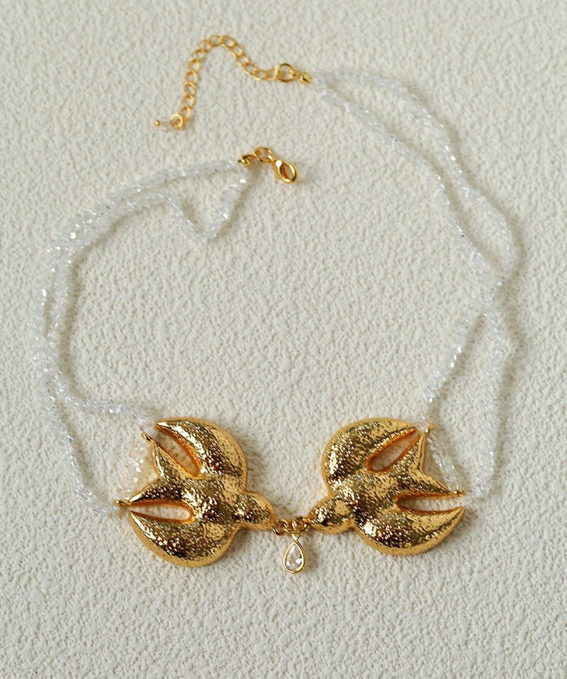 2026 Spring Flying Bird & Dove Necklace - floysun