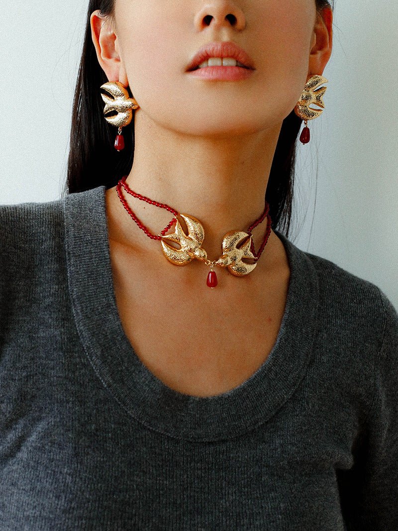 2026 Spring Flying Bird & Dove Necklace - floysun