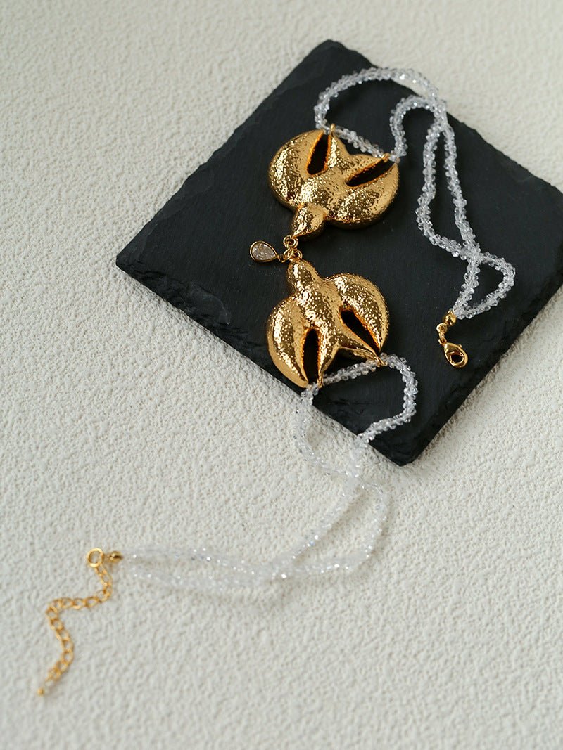 2026 Spring Flying Bird & Dove Necklace - floysun