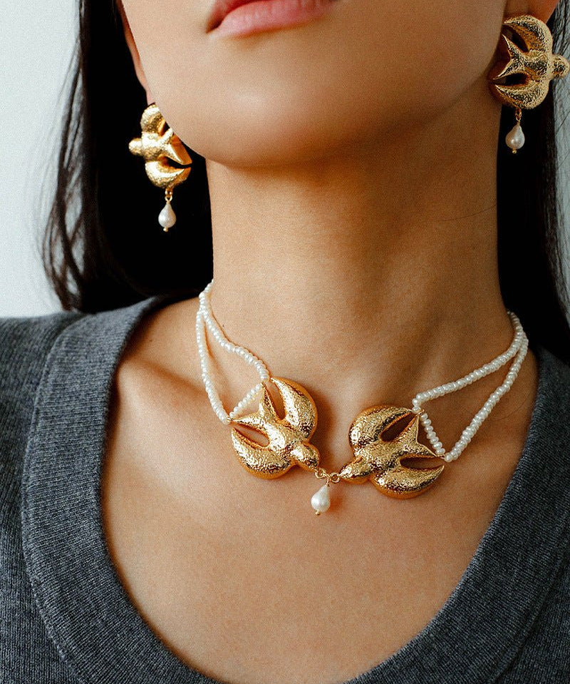 2026 Spring Flying Bird & Dove Necklace - floysun