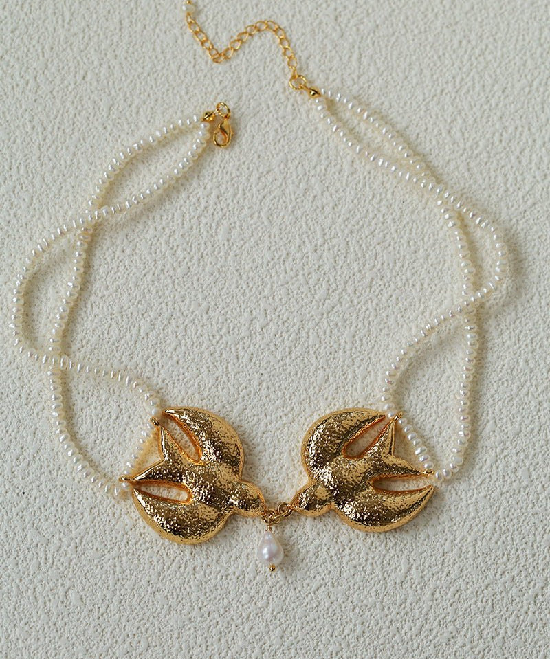 2026 Spring Flying Bird & Dove Necklace - floysun