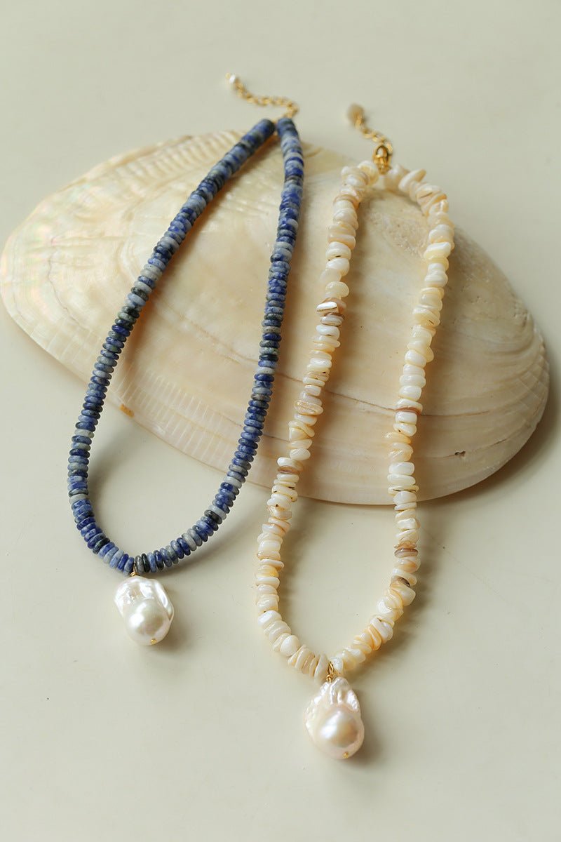 2026 Spring Summer Waterdrop Baroque Necklace - floysun