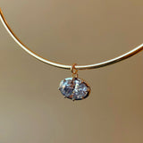 8ct Oversized Oval Solitaire Pendant