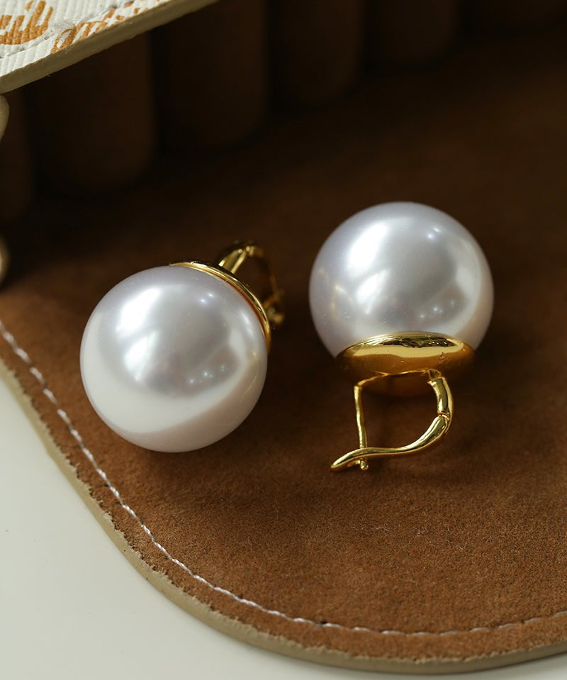 20mm Large Pearl Earrings - floysun
