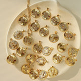 26 Initial Coin Pearl Long Necklace - floysun