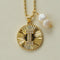 26 Initial Coin Pearl Long Necklace - floysun
