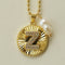 26 Initial Coin Pearl Long Necklace - floysun