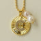 26 Initial Coin Pearl Long Necklace - floysun