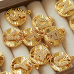 26 Initial Coin Pearl Long Necklace - floysun