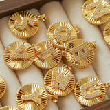 26 Initial Coin Pearl Long Necklace - floysun