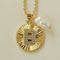 26 Initial Coin Pearl Long Necklace - floysun
