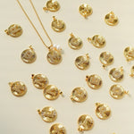 26 Initial Coin Pearl Long Necklace - floysun