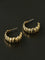 3D Sculpted Seashell Texture C-Hoop Earrings - floysun