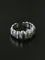 3D Sculpted Seashell Texture Open Statement Ring - floysun