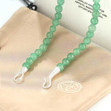 Solid Natural Green Aventurine Beaded Necklace