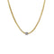 5A CZ Pavé Barrel Link Necklace - floysun