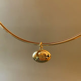 8ct Oversized Oval Solitaire Pendant - floysun