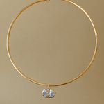 8ct Oversized Oval Solitaire Pendant - floysun