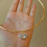 8ct Oversized Oval Solitaire Pendant - floysun
