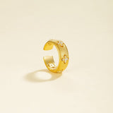 925 Silver Clover Ring - floysun