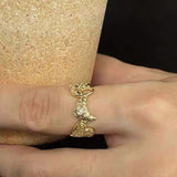 925 Silver Croissant Ring - floysun