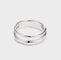 925 Silver Double Line Ring - floysun