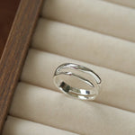 925 Silver Double Line Ring - floysun